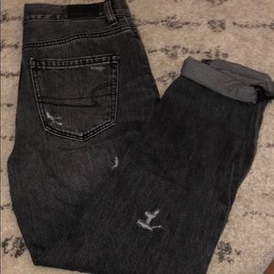 AE mom jeans